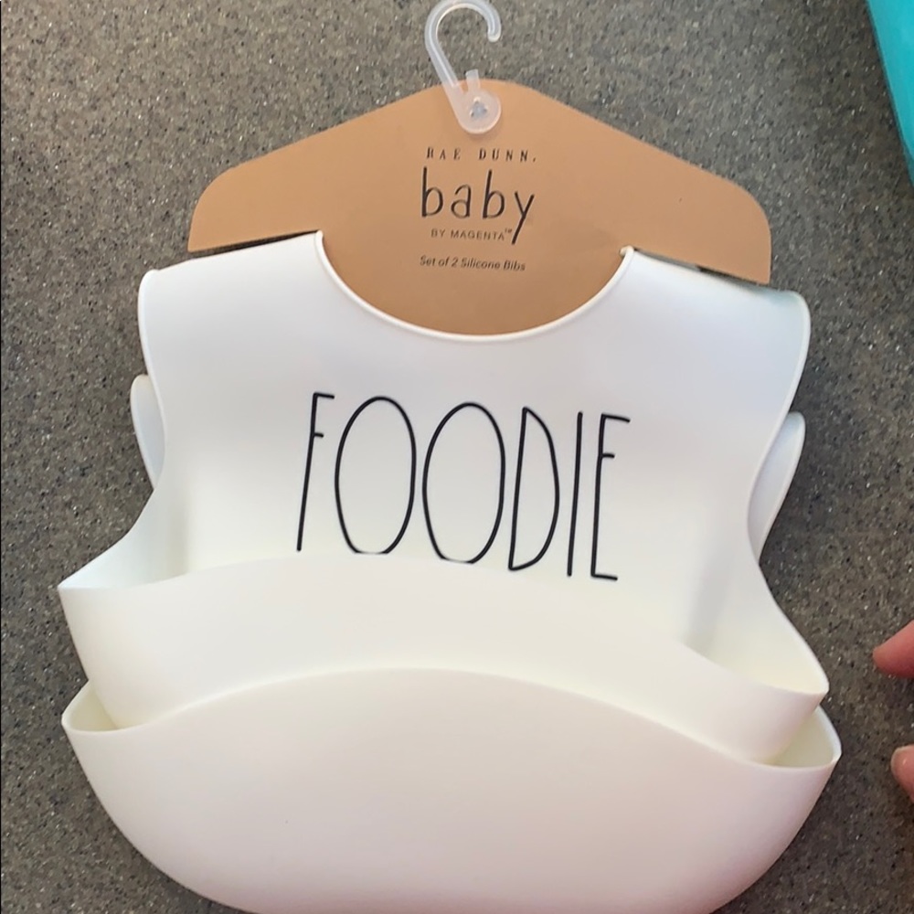Rae Dunn silicone bibs